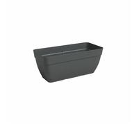 Jardiniere Capri Campana Xl - Plastique - 80 Cm - Anthracite - Artevasi