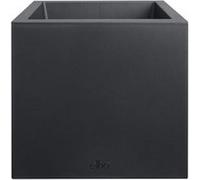 ELHO Bac à fleurs Vivo Next Square 30 - Ø 30 x H 29 cm - Intérieur,Extérieur - 100% recyclé - Noir