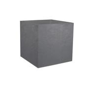 Bac à fleur carré Volcania - double paroi - 57 litres - gris galet EDA PLASTIQUES