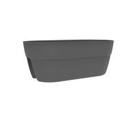 Jardiniere Cavaliere Osaka 19,5 L - Eda - Pour Balcons Et Rambardes - Gris Anthracite