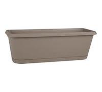 Jardinière Chorus Taupe 50 cm Résistante