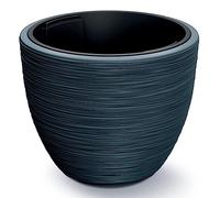 Jardinière couleur anthracite, avec réservoir, collection FURU, 56,9 x 56,9 x 44,5 cm, capacité 92 L.