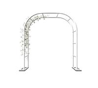 Jardinière d’Arche Blanche, Support de Plantes de pothos de Jardin, Arche de Fleurs de Patio extérieur, adaptée aux Plantes grimpantes extérieures, Arche Florale.(300 * 250 * 40cm)