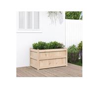 vidaXL Jardinière d'extérieur 837459 – 90×50×50 cm, bois de pin massif