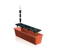 Jardinière - Prosperplast - TERRA - 11 L - Irrigation - Terracotta - 60 x 18 x 14 cm