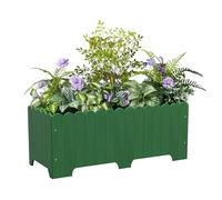 Jardinière de Jardin en Bois Moderne et lit de Jardin extérieur pour Plante profondément enracinée, légume, Fruit, Fleur