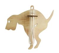 Jardinière de Propagation Murale, Terrarium végétal avec Support en Bois,Supports de propagées pour jardinière hydroponique en Forme de Dinosaure - Planteur Terrariums Station de Propagation de l'eau