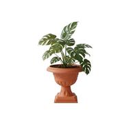 Jardinière Décorative - Botle - Pot De Fleurs Ø 39 Cm H 41 Cm - Plastique Durable - Terracotta - Rond Multicolore