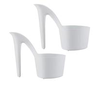 Jardinière Décorative Pour Chaussures Pour Femme - Pot De Fleur D'intérieur En Forme De Talon Haut, Récipient D'exposition Créatif Pour Succulentes, Accessoire De Jardinage Unique Pour La Déco