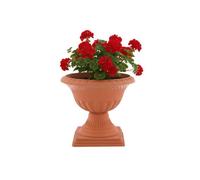 Jardinière Décorative Sur Pied - Botle - Graphite - Ø 28 Cm - H 29 Cm - Plastique Durable Multicolore