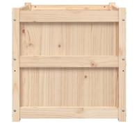 Jardinière d'extérieur 60x60x60 cm bois de pin massif_2 ans garantie_26559
