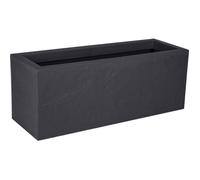 Jardinière EDA - 57 L - 79,5 x 29,5 x 29,5 cm - Anthracite