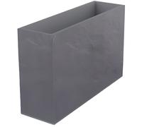 Jardinière - EDA Plastiques - Volcania - Gris galet - 78.5x29.5x60cm - 46L