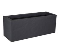 Jardinière Volcania'Up - 57 litres - gris anthracite EDA PLASTIQUES