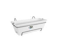Jardinière Elho Barcelona All In 1 50 X 20 Cm Blanc Multicolore