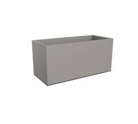 Jardinière - ELHO - Vivo Long Wheels - Gris chaud - 90L - 90 x 39 x 41 cm