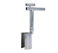 Jardinière en Acier Inoxydable - Outil de Plantation Manuel pour Le Jardin - Échantillon de Sol en Acier Inoxydable - Outil pour Creuser et désherber - Planteur pour bulbes et dans Le Jardin