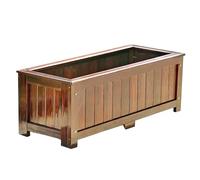 Jardinière en Bois de cèdre de qualité supérieure Lit de Jardin décoratif extérieur pour Fleurs/arbustes résistant aux intempéries