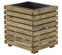 Jardinière en bois traité horizon