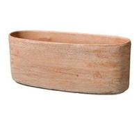 Jardinière en terre cuite Luna 33 x 13 x h.12,2 cm