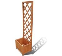 vidaXL Jardinière en treillis 40 x 30 x 135 cm 41297