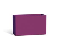 Jardinière Flowerpot en résine Rectangulaire 80X35 CM Violet - Flowerpot - Rectangulaire - 35 cm - 50 cm - 40 L