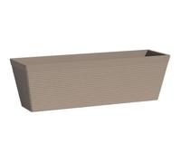 Jardiniere - Garden Id - Green Care Impact Taupe - 50 X 16 X 16 Cm - Garanti 10ans - 100% Recyclé - Uv/Gel Résistant