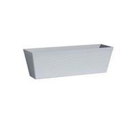 Garden ID Jardinière Green Care Impact Bleu‑Gris 50x16x16 cm UV/gel résistant Garanti 10ans