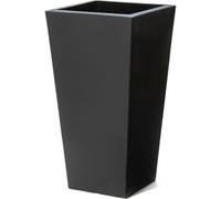Jardinière haute carrée Tremont noir