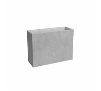 Jardinière - Plastique - Gris Clair - 80 cm - 50 L - Sydney - ARTEVASI