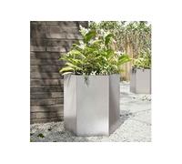 Vidaxl Jardinière Hexagone 46x40x45 Cm Acier Inoxydable