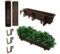 Jardinière KADAX avec support, avec ou sans poignées