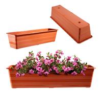 Jardinière KADAX en plastique, terre cuite, 60 cm