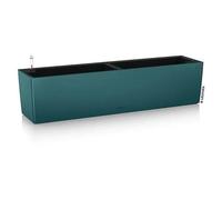 Jardinière Lechuza Color Bleu Pétrole 80 X 19 X H.19 Cm