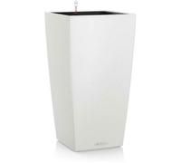 Jardinière - Lechuza UK - Cubico Color 22 - Blanc - Plastique - Système d'arrosage intégré