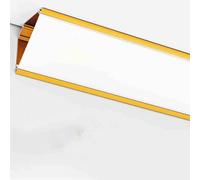 Jardinière LED étanche, éclairage en aluminium monté en surface avec accessoires d'angle pour une installation facile dans les armoires de cuisine ou de salle de bain