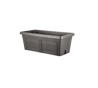 Jardinière ""Legno"" - Anthracite - L 100 x l 44 x H 40 cm