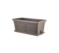 bama - Jardinière Legno en Plastique - Capuccino - L 60 X L 30 X H 26 Cm