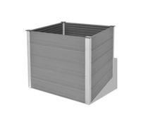 Lit Surélevé de Jardin WPC 150x100x91 cm Pot de Fleur Plante Jardinière vidaXL