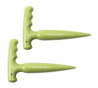 Jardinière manuelle avec longue poignée ergonomique pour une utilisation debout confortable et un placement précis des semis - Outil de plantation à longue poignée