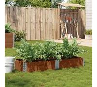 Vidaxl Jardinière Marron 150x50 Cm Bois Massif De Pin