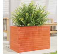 Jardinière Marron Cire 70x40x45,5 cm Pin massif