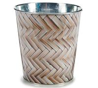 Jardinière métallique en Osier 15 x 14 cm