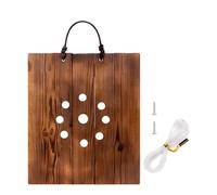 Jardinière murale en bois - Kit de jardinière murale de ferme de 11,81 pouces | Montage en bois de fougère staghorn - Salons de jardin verticaux rustiques, chambres à coucher, cuisines, salles de bain