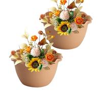 Jardinière murale, pot de jardin pour tuyau de pluie set de 2 décorations décoratives pour plantes décoratives pour intérieur, balcon et jardin