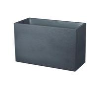 Jardinière Muret - EDA - Graphit - 116 L - 99,5 x 39,5 x H. 60 cm - Gris anthracite