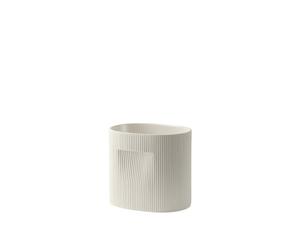 Jardinière Muuto Ridge H24 Blanc Cassé