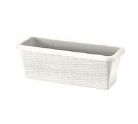 1 X BALCON RECTANGULAIRE PAILLE 60x20x17,5 cm 11,5 lt - crEme