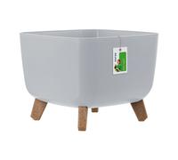 Pot de fleurs pot décoratif sur pieds fleurs 29 cm pour la maison, le jardin ...