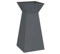 Jardinière pilier - vidaXL - Anthracite - 35x35x73 cm - Durable - Utilisation en extérieur - Assemblage requis